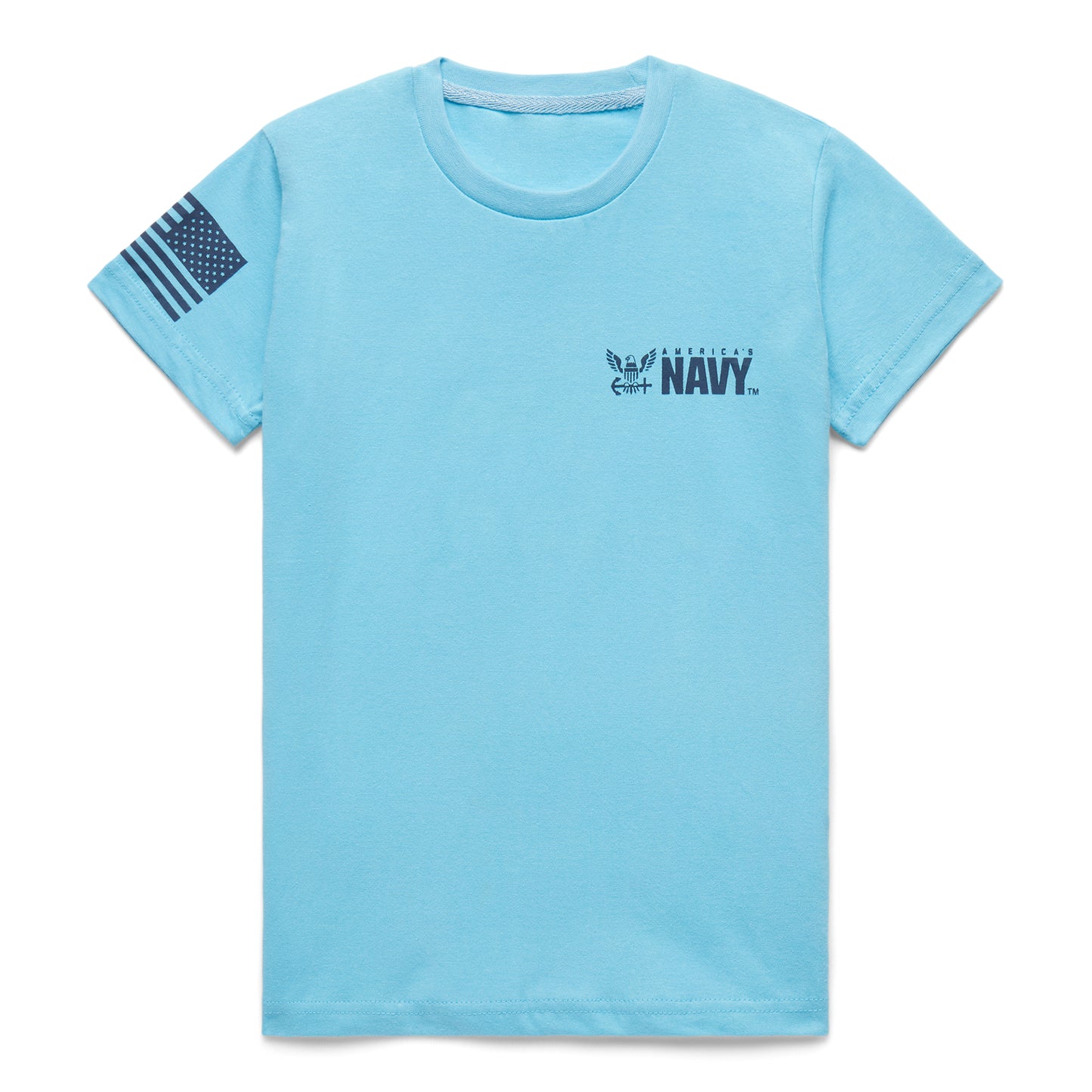 OODA Kid's America's Navy T-Shirt (Organic Cotton)